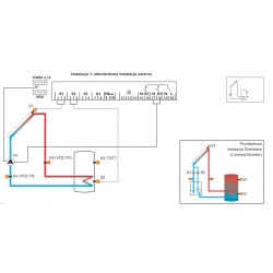 Sterownik , regulator solarny RESOL CS PLUS