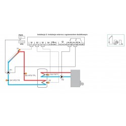 Sterownik , regulator solarny RESOL CS/4