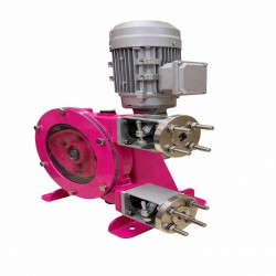 Pompa perystaltyczna jelitowa z komorą olejową Q 160 l/h 0,3 Mpa